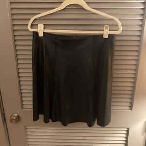Spanx Faux Leather Skirt Size L
